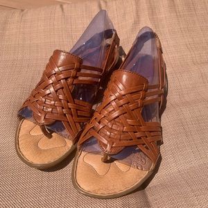 Born leather sandals